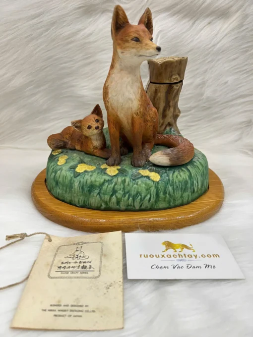Nikka Whisky Fox Family Hand Crafted Ceramic Series (1)