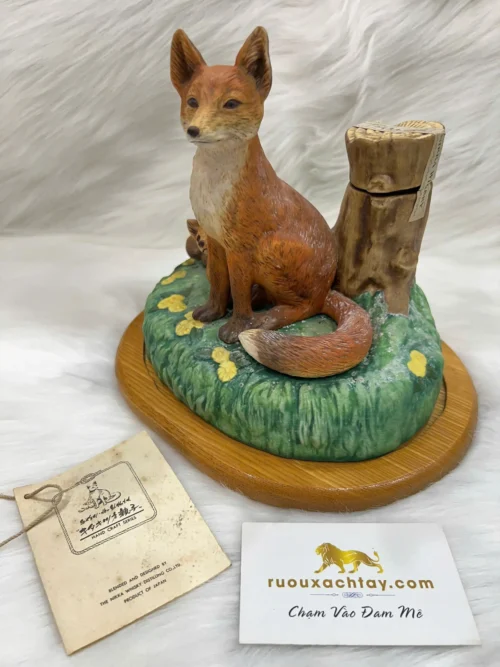 Nikka Whisky Fox Family Hand Crafted Ceramic Series (3)