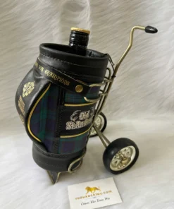 Rượu Và Xe Đẩy Túi Golf Màu Đen (1)