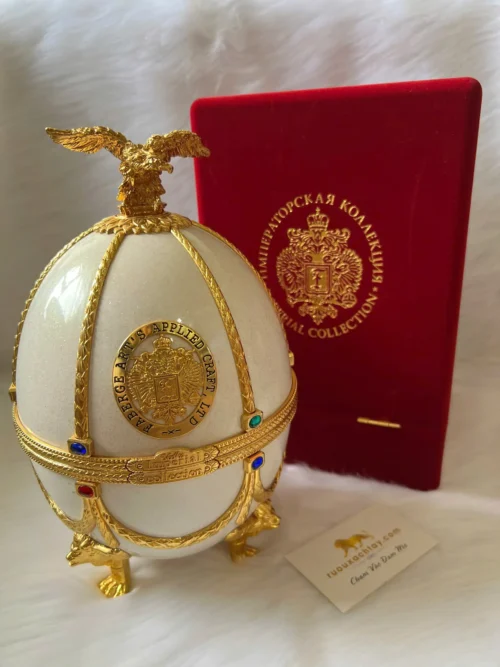 Rượu Vodka Imperial Collection Faberge Pearl White (1)