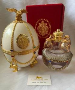 Rượu Vodka Imperial Collection Faberge Pearl White (2)