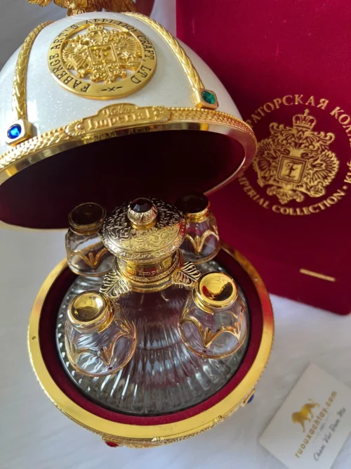 Rượu Vodka Imperial Collection Faberge Pearl White (3)
