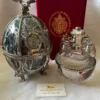 Rượu Vodka Imperial Faberge Hình Quả Trứng Grey Marble (1)