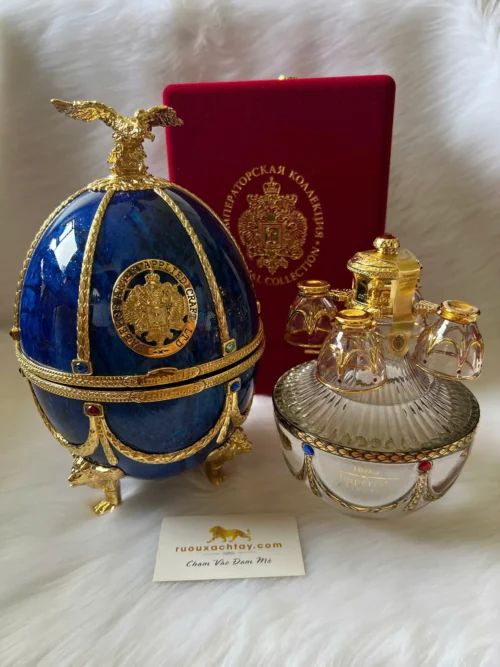 Rượu Vodka Nga Imperial Collection Faberge Saphire (1)