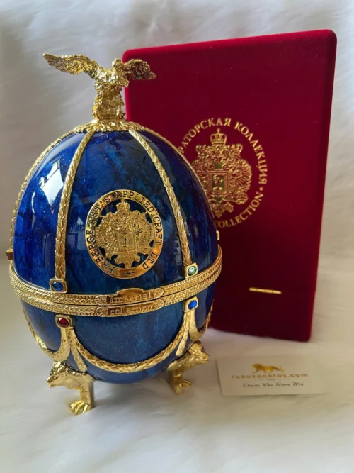 Rượu Vodka Nga Imperial Collection Faberge Saphire (3)