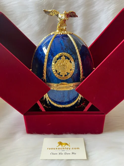 Rượu Vodka Nga Imperial Collection Faberge Saphire (4)