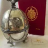 Rượu Vodka Nga Ladoga Imperial Collection Faberge Silver (1)