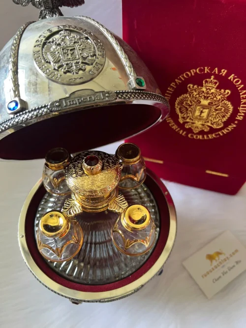 Rượu Vodka Nga Ladoga Imperial Collection Faberge Silver (2)