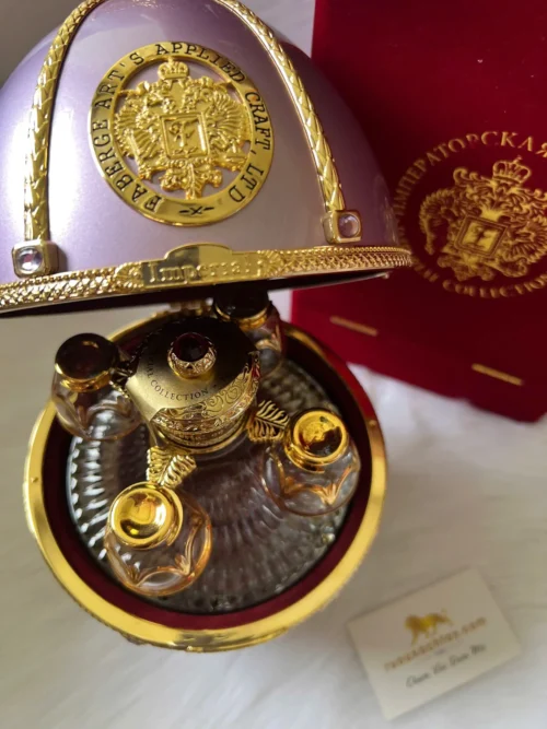Rượu Vodka Trứng Sa Hoàng Imperial Collection Faberge Purple (2)