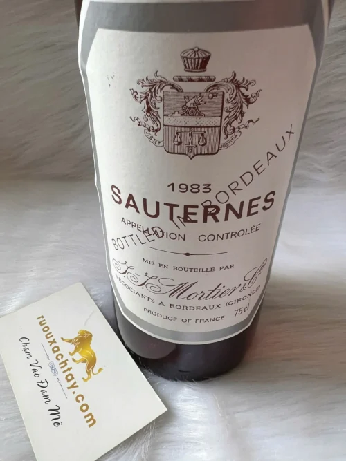 1983 Sauternes J.J MORTIER (4)