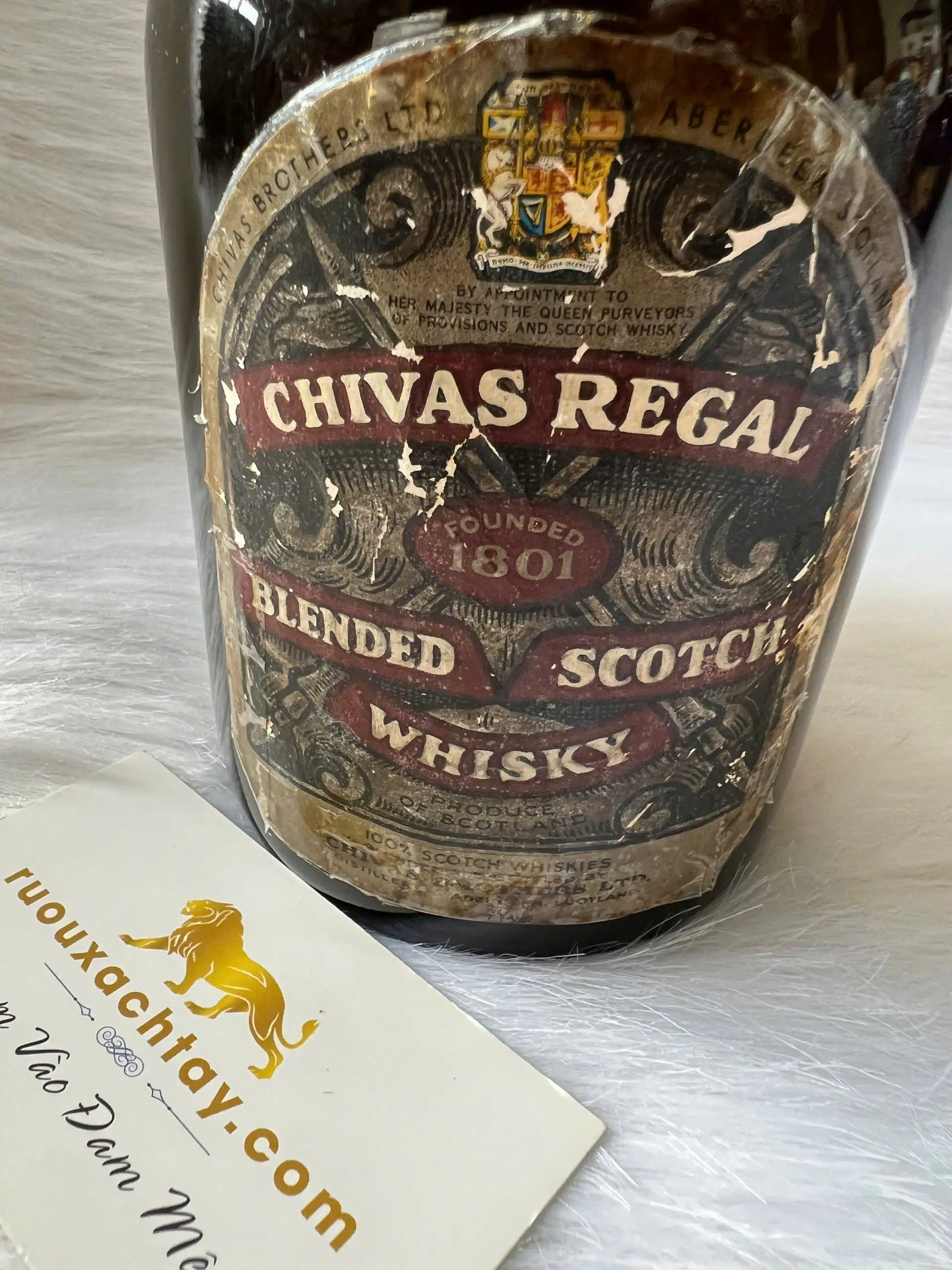 Chivas Regal 12YO Blended Scotch Whisky 1950s 3 Chivas Regal 12YO Blended Scotch Whisky 1950s (3)