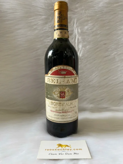 SCHRODER & SCHYLER Bel Ami Bordeaux (2)