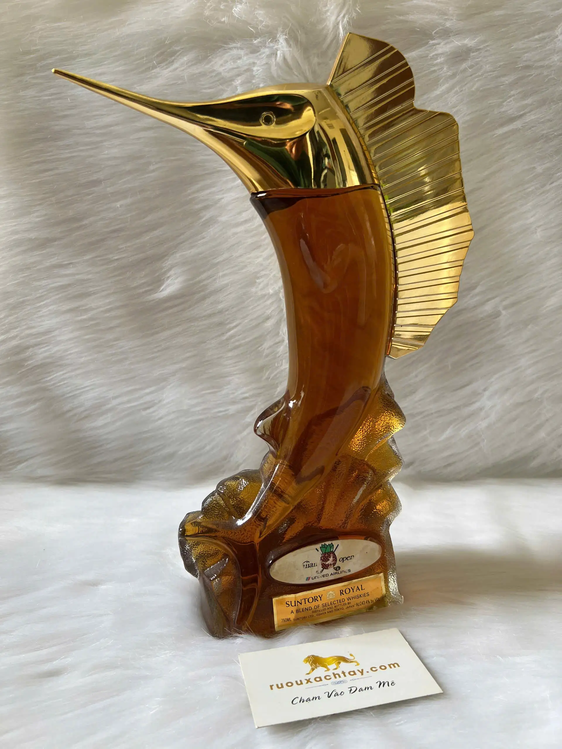 Whisky Suntory Royal Hawaiian Open 1989 United Airlines 1 Whisky Suntory Royal Hawaiian Open 1989 United Airlines (1)