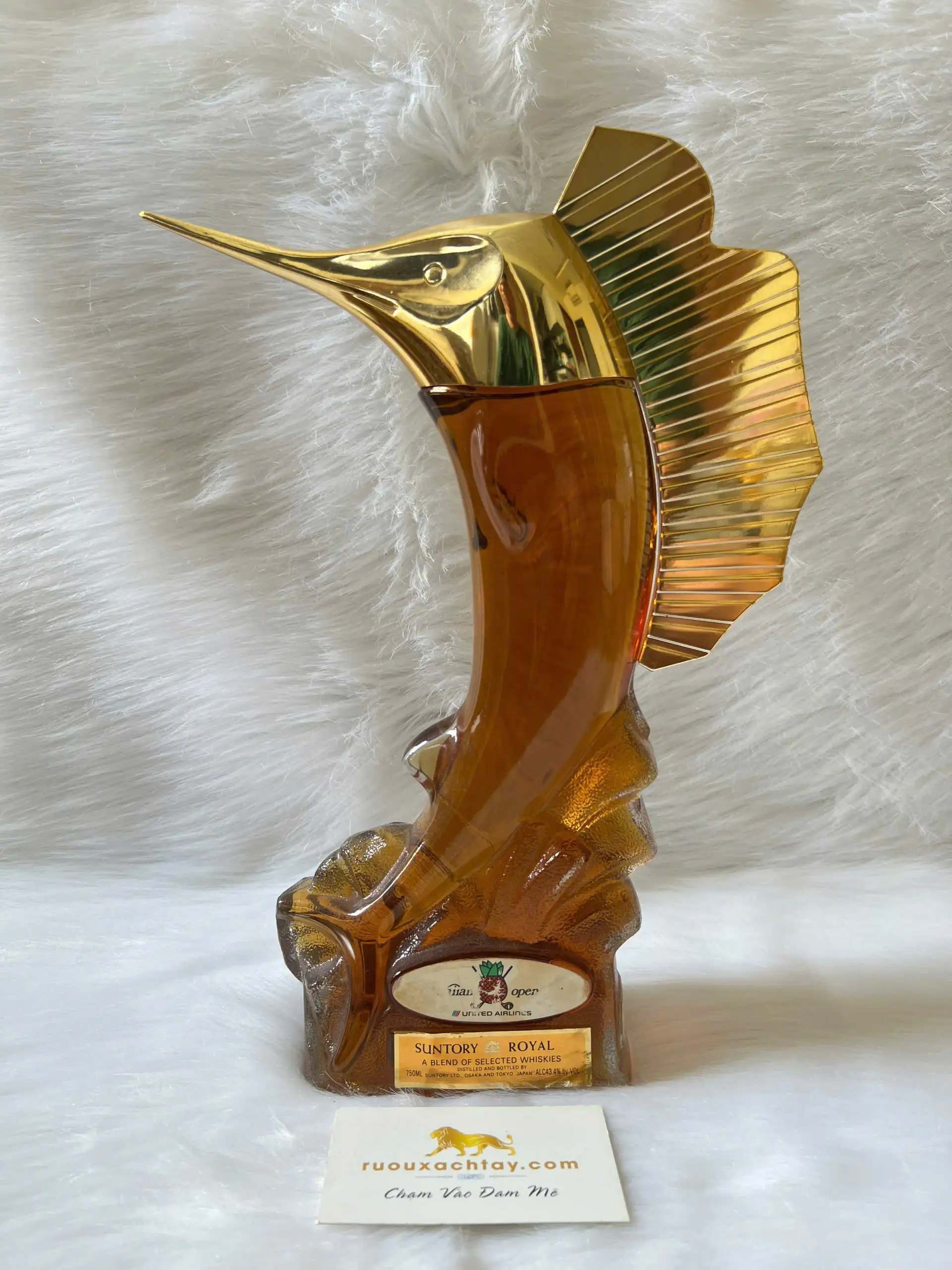 Whisky Suntory Royal Hawaiian Open 1989 United Airlines 3 Whisky Suntory Royal Hawaiian Open 1989 United Airlines (2)