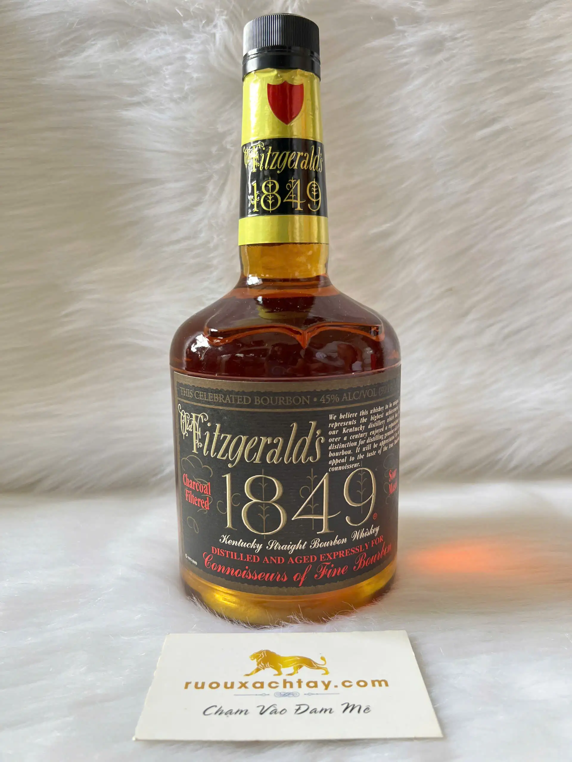 Old Fitzgerald 1849 Kentucky Straight Bourbon 1980s 2 Old Fitzgerald 1849 Kentucky Straight Bourbon (2)