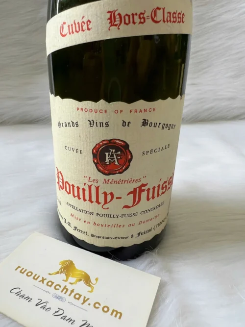 1996 Pouilly Fuisse Les Menetrieres (2)