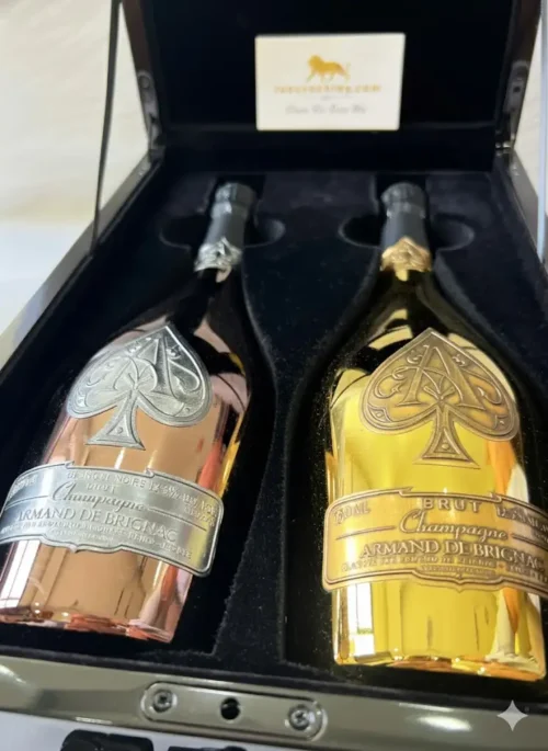 Gift Set 2 Champagne Armand De Brignac Gold Brut & Armand De Brignac Blanc de Noirs 9 Gift Set 2 Champagne Armand De Brignac Gold Brut & Armand De Brignac Blanc de Noirs (3)