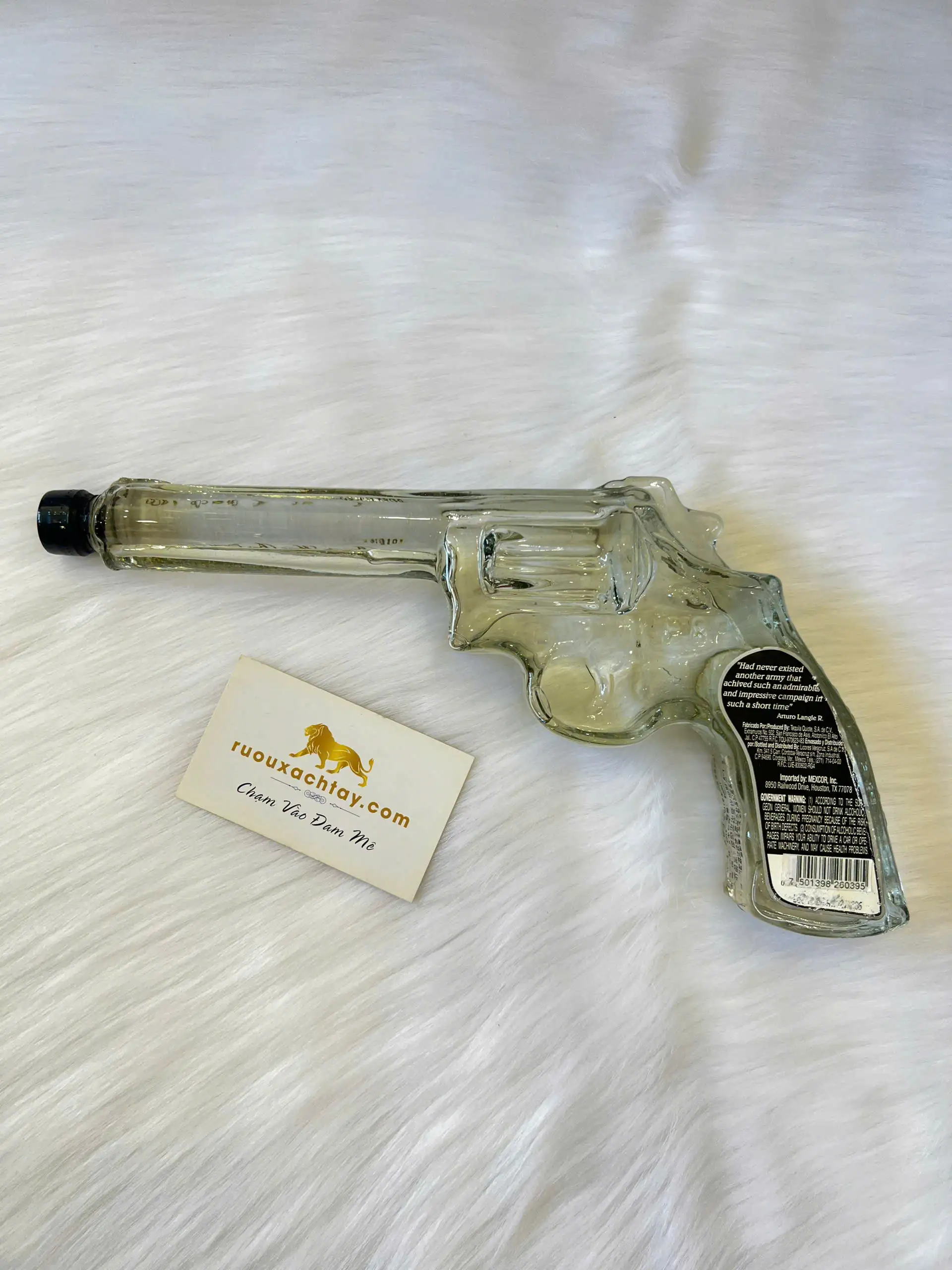 Hijos de Villa Silver Pistol Tequila 200ml 2 Hijos de Villa Silver Pistol Tequila 200ml (2)