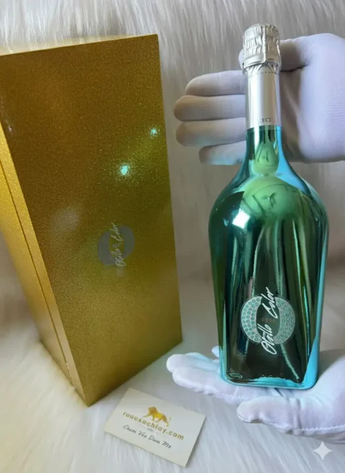 Rượu vang sủi Ottelo Ceci Colors Green Metal (1)