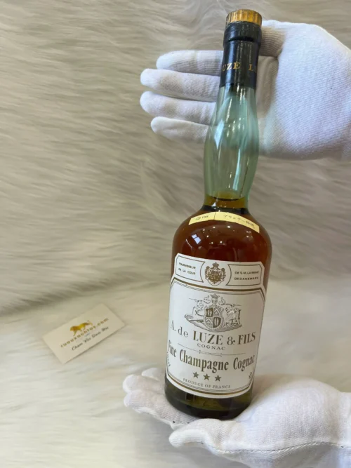 A. de Luze & Fils 3 star Fine Champagne Cognac 1960's (2)