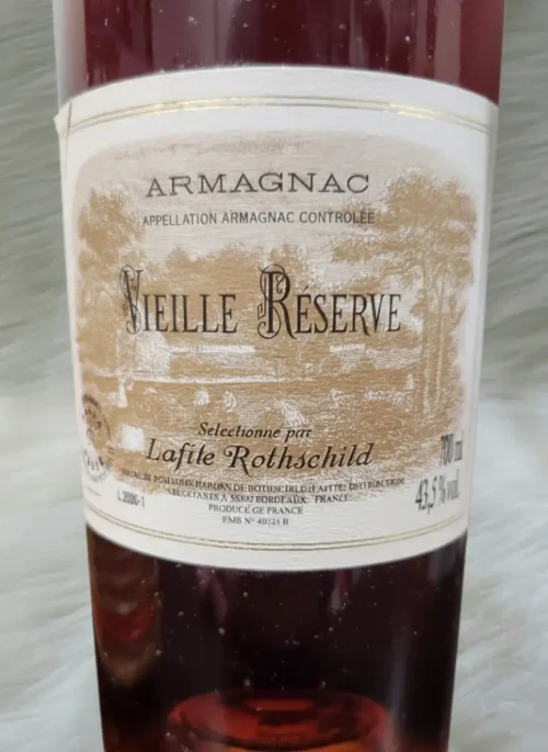 Armagnac Vieille Réserve – Sélectionnée par Lafite Rothschild (4)