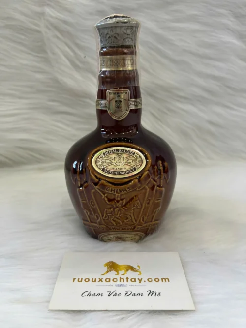 Chivas 21 Đít Lõm 375ml 40% Màu Nâu (3)