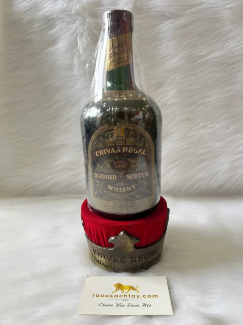 Beam's Pin Bowling Decanter Bot.1950s 44 Chivas Regal 12 Years Old – Early Vintage Edition (1)