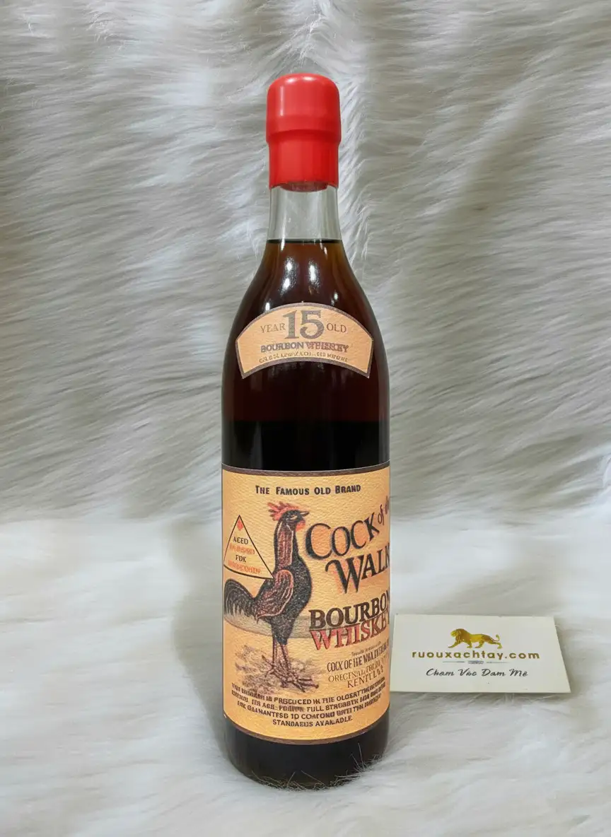 Cock of the Walk 15 Years Old Bourbon Whiskey 1 Cock of the Walk 15 Years Old Bourbon Whiskey