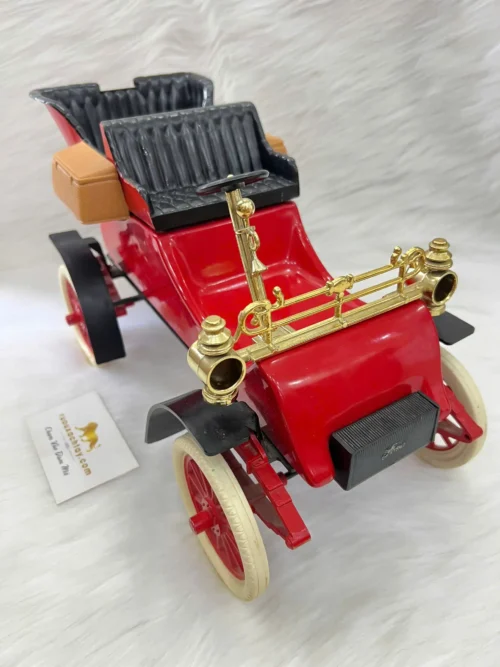 Jim Beam Whiskey 1903 Ford Model A Red Decanter (6)