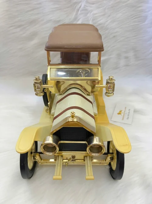 Belle Fee Napoleon Cognac Fine Champagne 10 Jim Beam Whiskey 1909 Thomas Flyer Classic Car Decanter (6)