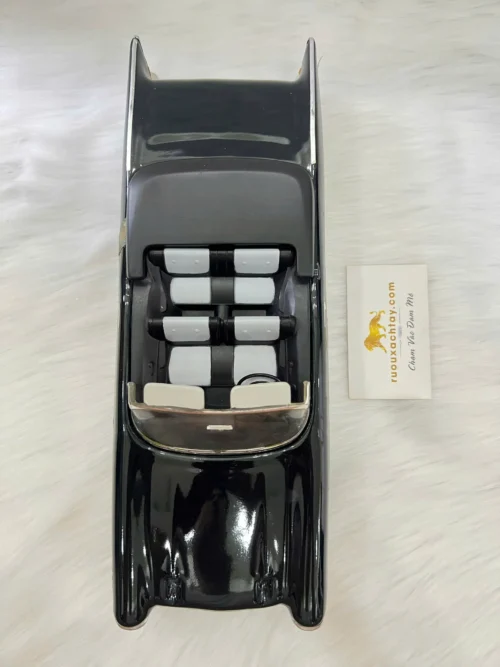 Jim Beam Whiskey 1957 Chevrolet Bel Air Convertible Black Decanter (4)