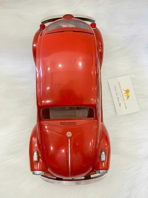 Jim Beam Whiskey Red Volkswagen VW Bug Decanter 1973 8 Jim Beam Whiskey Red Volkswagen VW Bug Decanter 1973 (2)