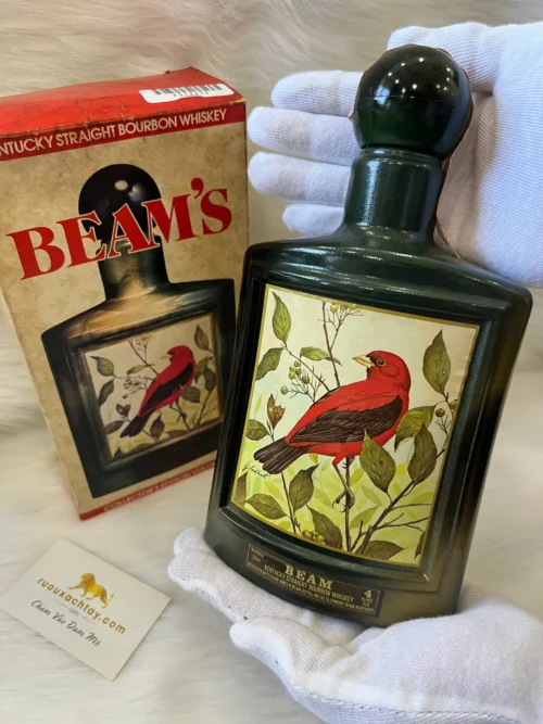 Rượu Hàn Quốc Gyongju Bopju 12 Jim Beams Collector's Volume XIV Scarlet Tanager (2)