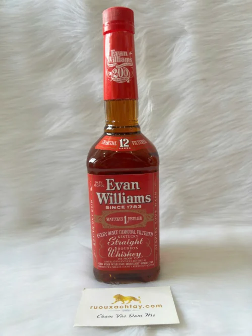 Kentucky Straight Bourbon Evan Williams 12 Years Charcoal Filtered (3)