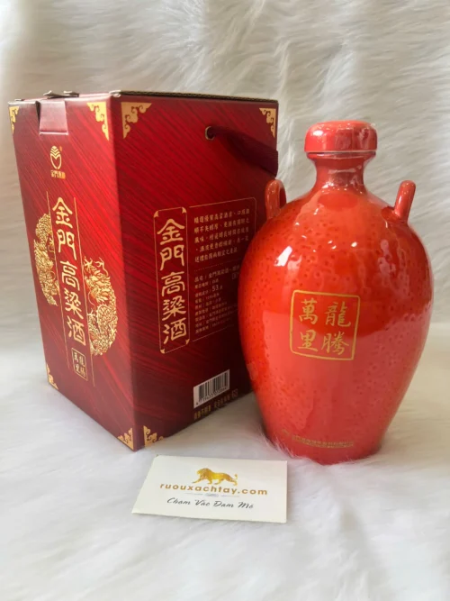 Long Đằng Vạn Lý - Kinmen Kaoliang Red Jar 1000ml (2)