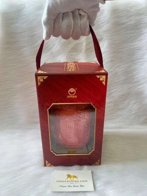 Long Đằng Vạn Lý - Kinmen Kaoliang Red Jar 1000ml (3)