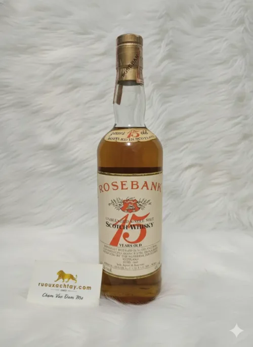 Rosebank Lowland Scotch Whisky 15yo Bottled 1980s 3 Rosebank Lowland Scotch Whisky 15yo Bottled 1980s (2)