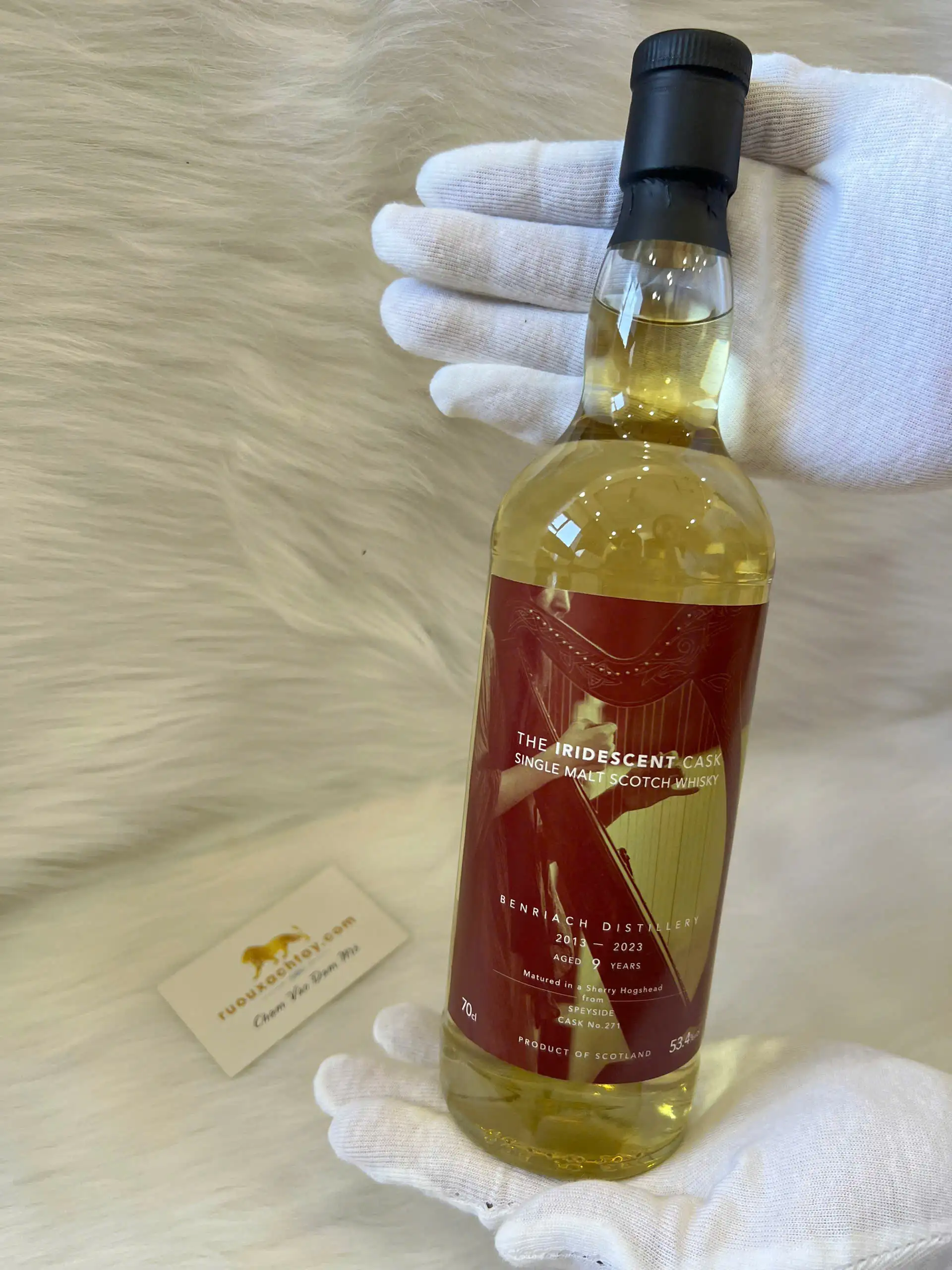 Single Malt Scotch Whisky Benriach 9 Years The Iridescent Cask 1 Single Malt Scotch Whisky Benriach 9 Years The Iridescent Cask (1)