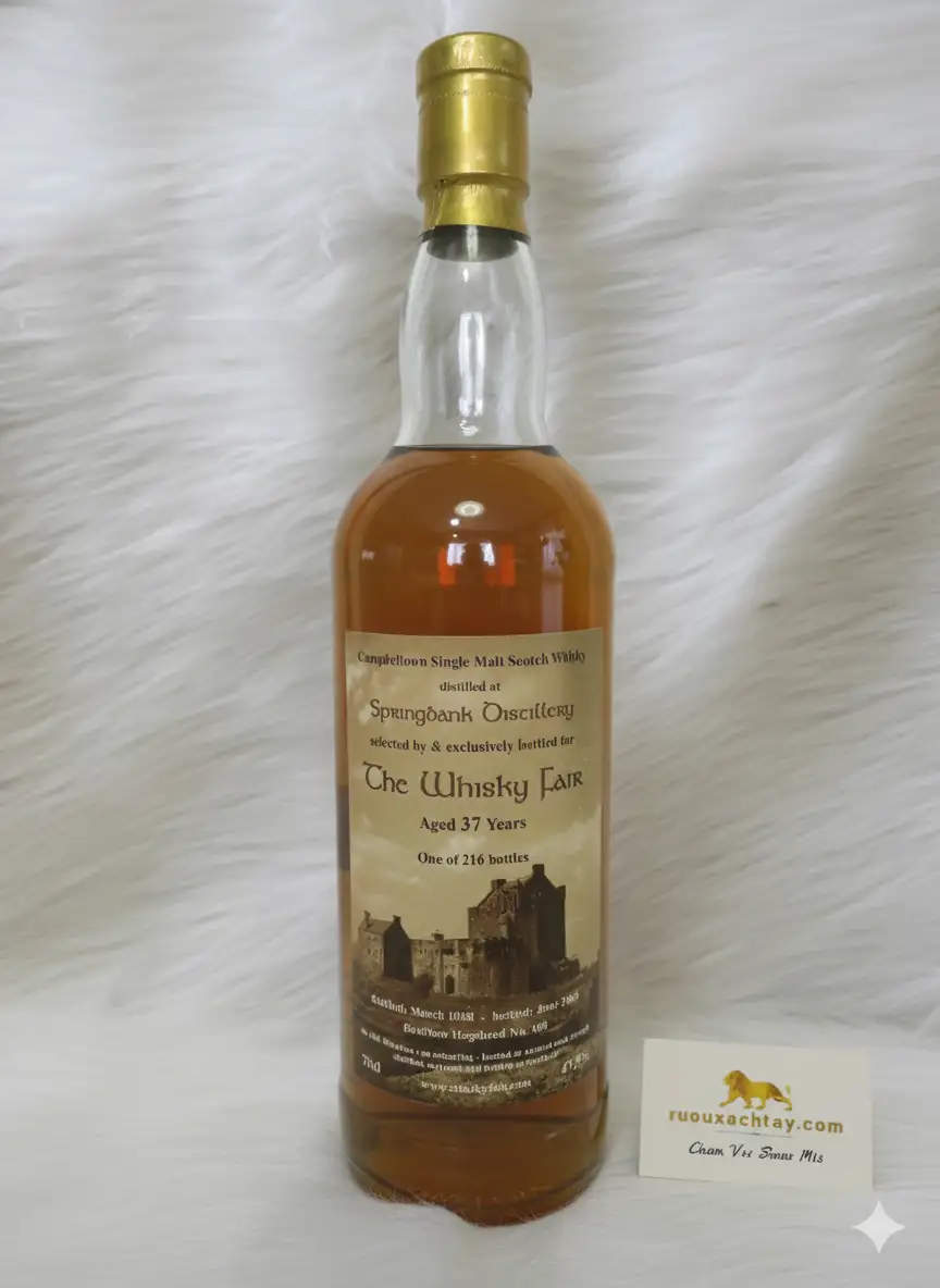 Single Malt Scotch Whisky Springbank 37yo - The Whisky Fair 1 Single Malt Scotch Whisky Springbank 37yo - The Whisky Fair