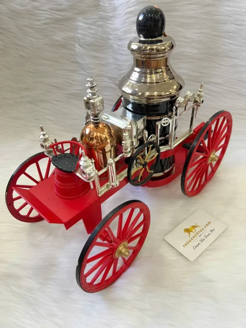 Whiskey Jim Beam 1867 Mississippi Fire Truck Pumper (4)