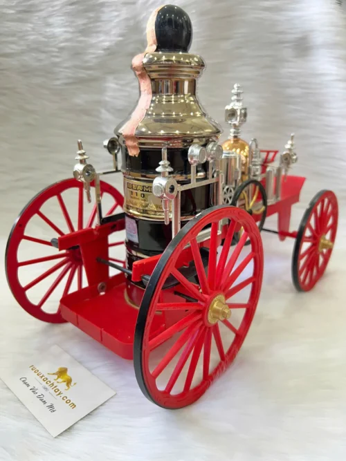 Whiskey Jim Beam 1867 Mississippi Fire Truck Pumper (5)