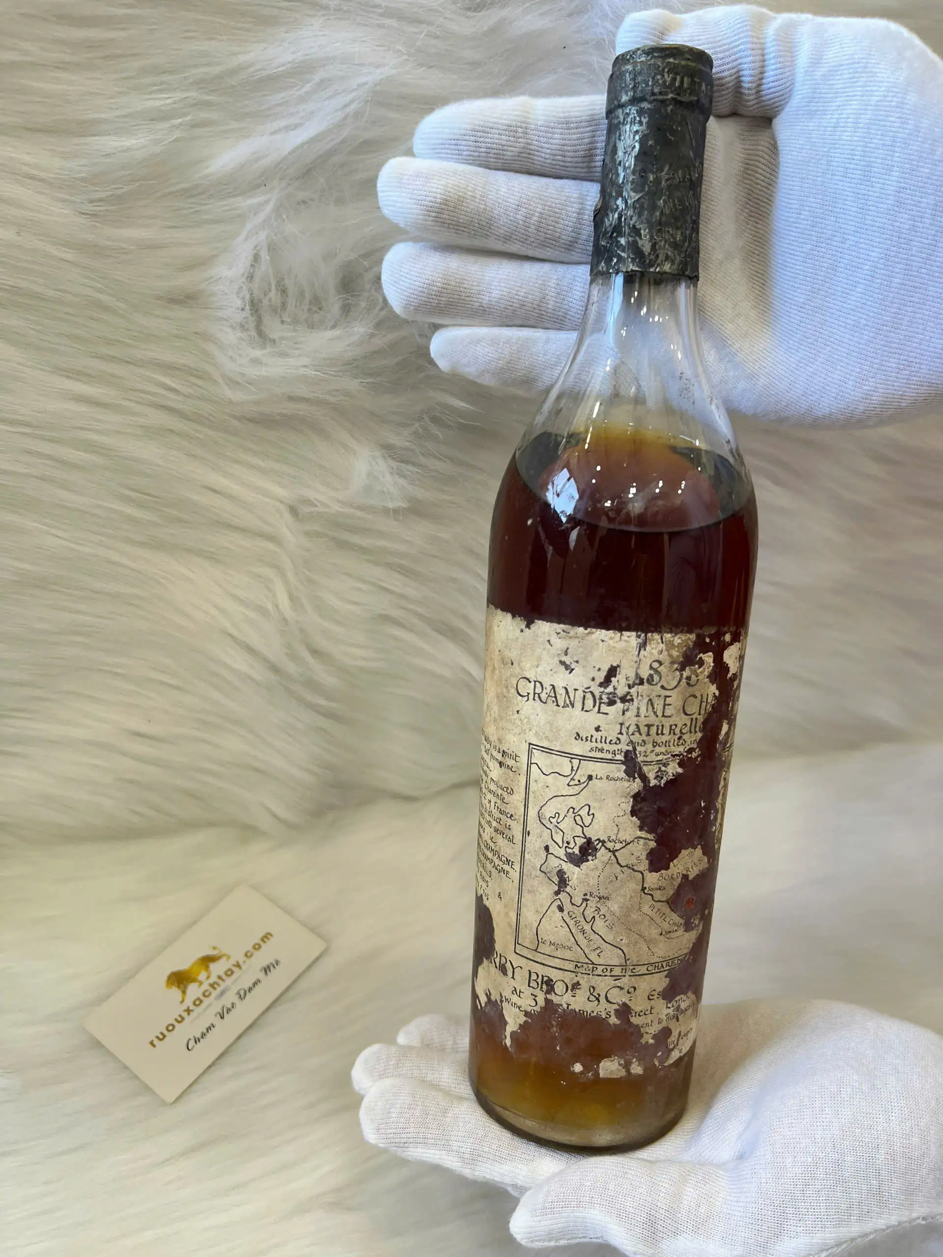 1838 Cognac Berry Bros & Rudd Grande Champagne des Heritiers 1 1838 Cognac Berry Bros & Rudd Grande Champagne des Heritiers (1)