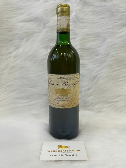 1990 Chateau Roquefort Bordeaux (1)