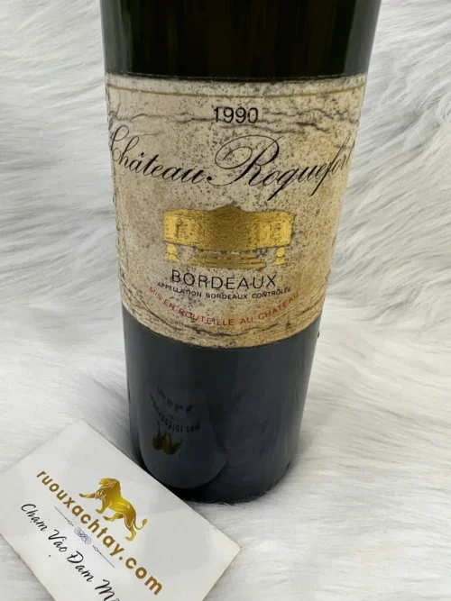 1990 Chateau Roquefort Bordeaux (2)
