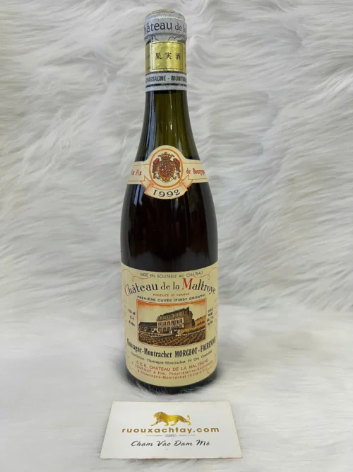 1992 Chateau de la Maltroye Chassagne-Montrachet Morgeot-Fairendes (1)