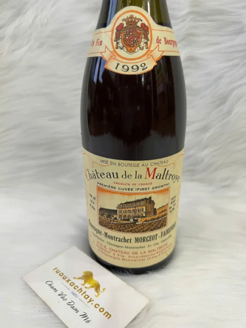 1992 Chateau de la Maltroye Chassagne-Montrachet Morgeot-Fairendes (2)