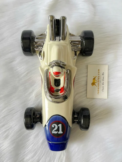 Bourbon Whiskey Ezra Brooks 155 Months Old Speedway Racer 1970 (2)