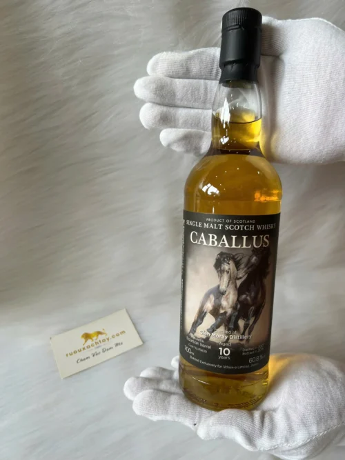 Caballus Single Malt Scotch Whisky - Dalmunach 4 Year Old 65 (1)