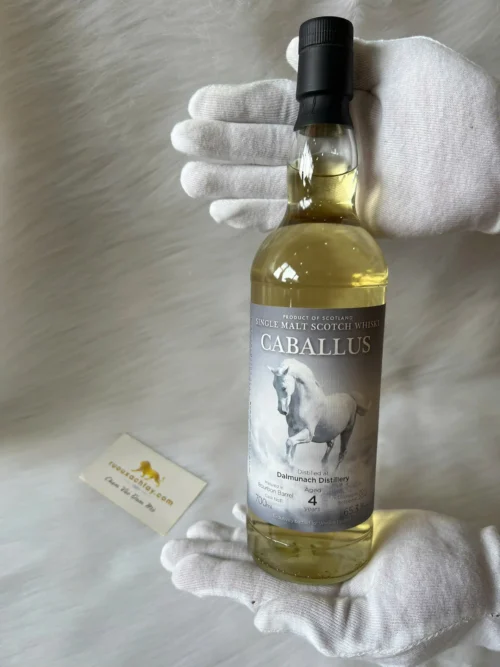 Caballus Single Malt Scotch Whisky - Dalmunach 4 Year Old 65 (1)