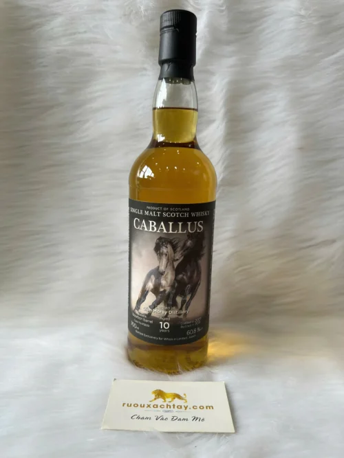 Caballus Single Malt Scotch Whisky - Dalmunach 4 Year Old 65 (2)